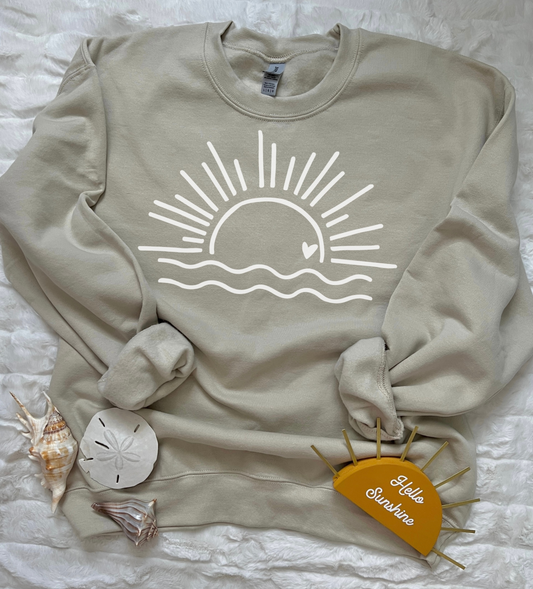 Sunshine crewneck sweatshirt