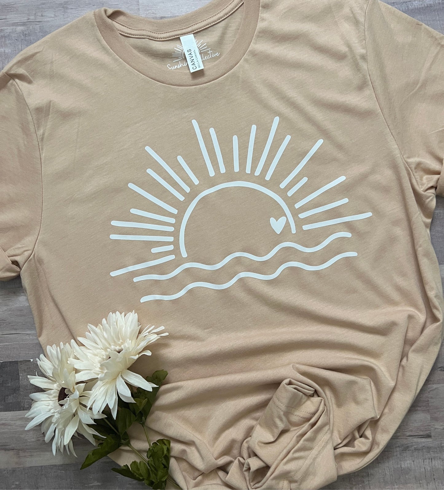 Sunshine and waves t-shirt