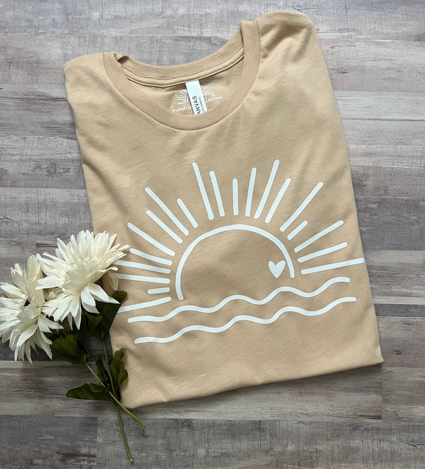 Sunshine and waves t-shirt