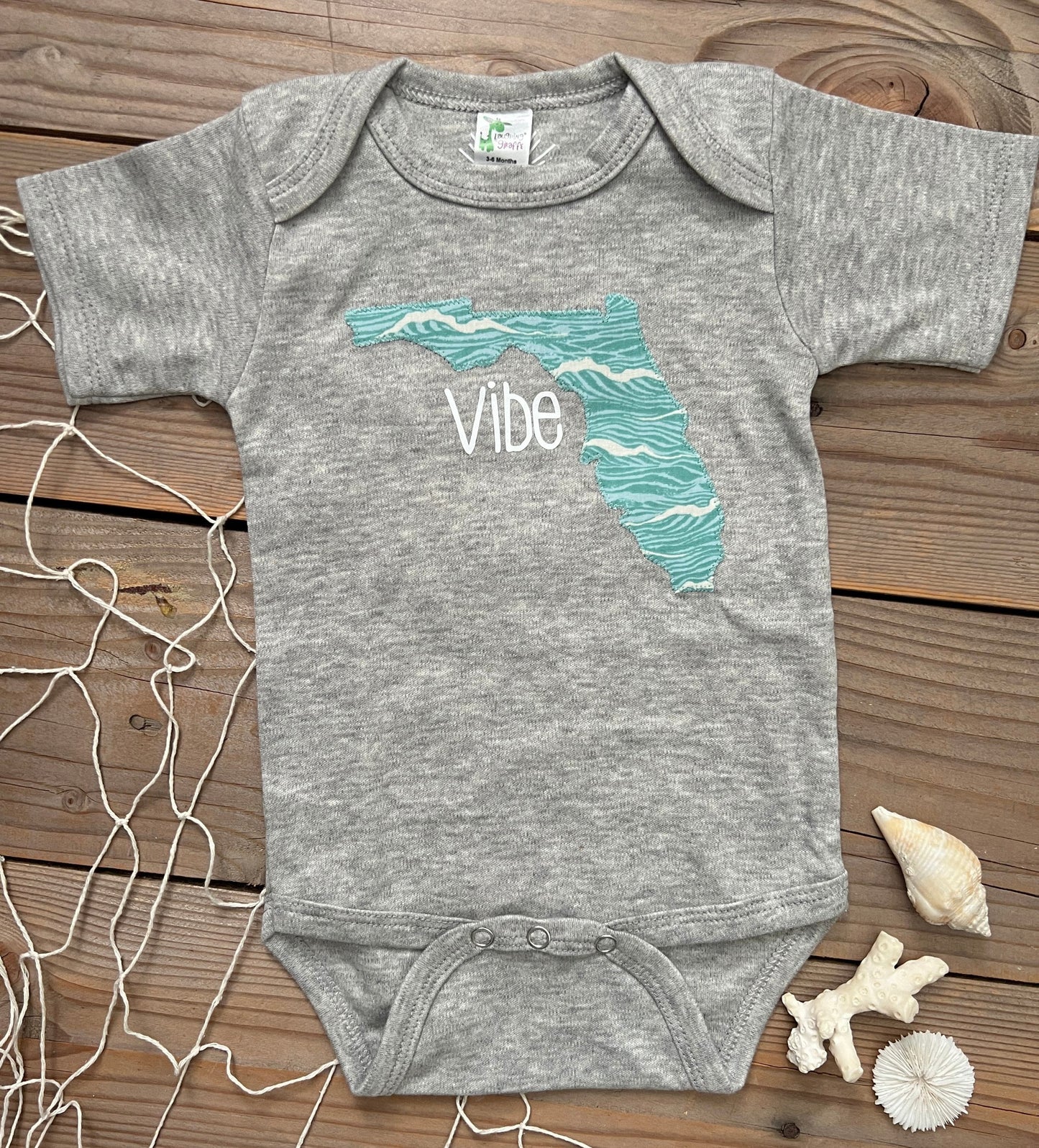 Florida 'Vibe' baby boy bodysuit