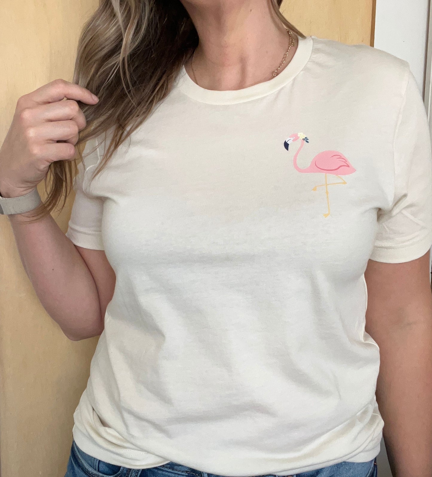 Pink Flamingo t-shirt