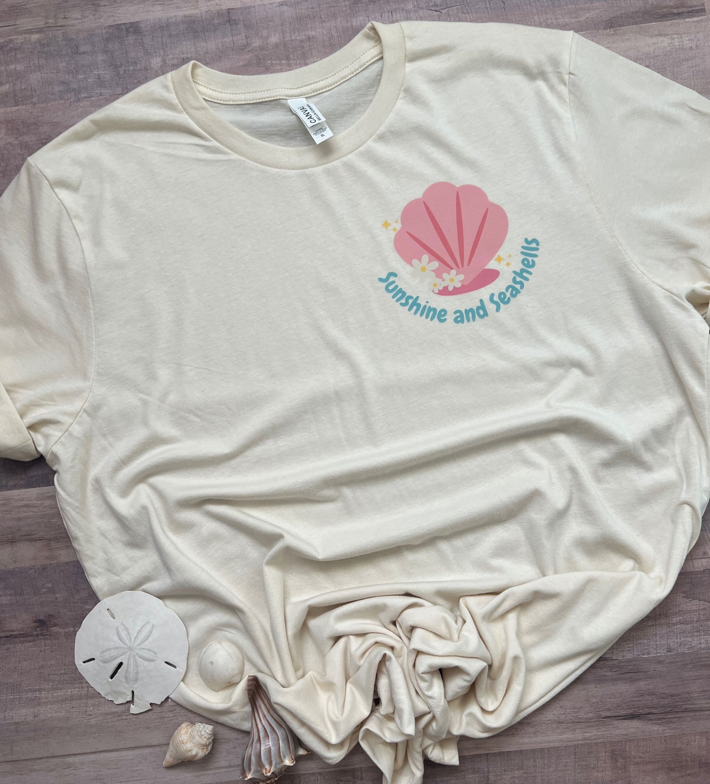 Sunshine and Seashells t-shirt