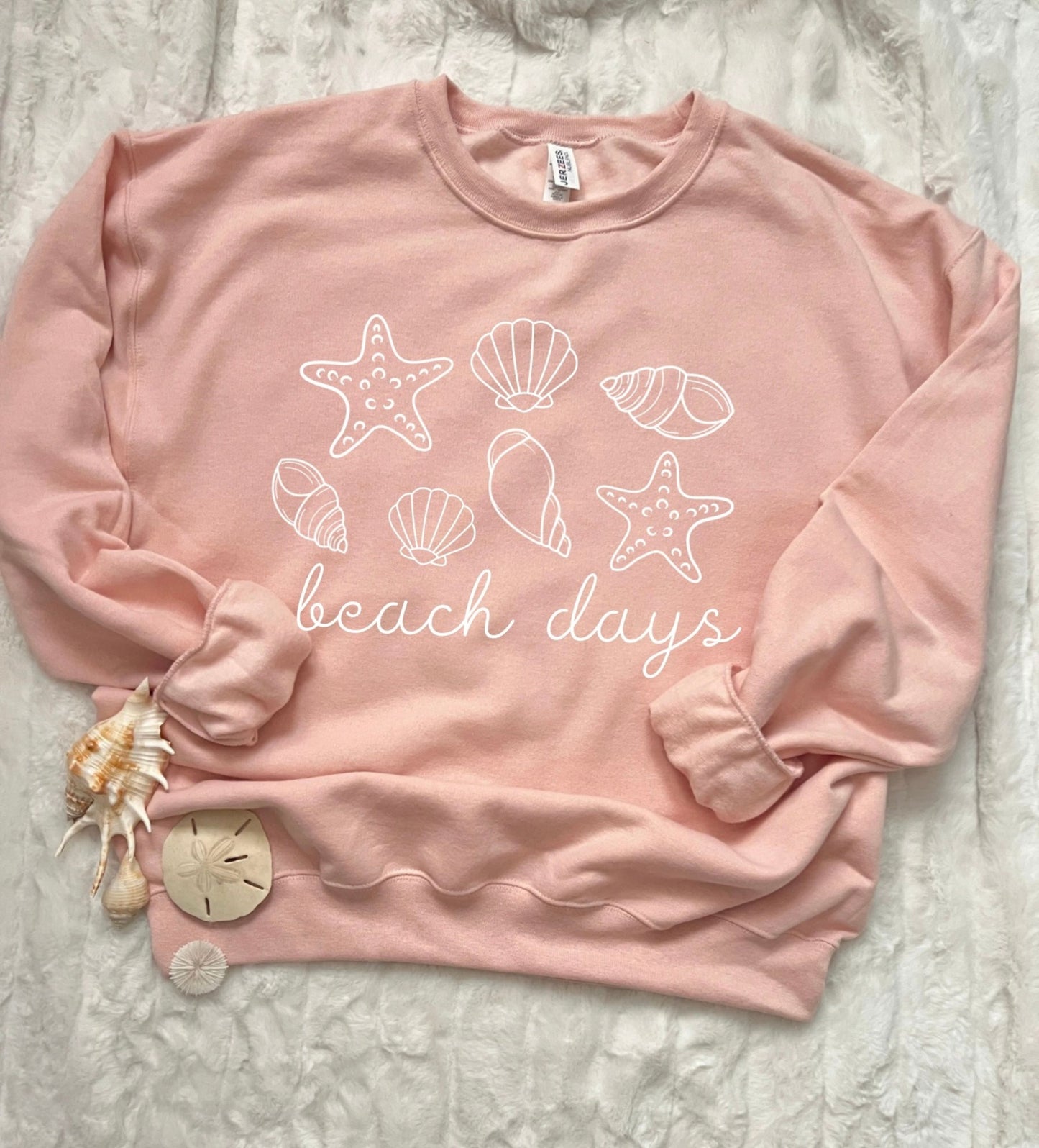 Beach Days crewneck sweatshirt