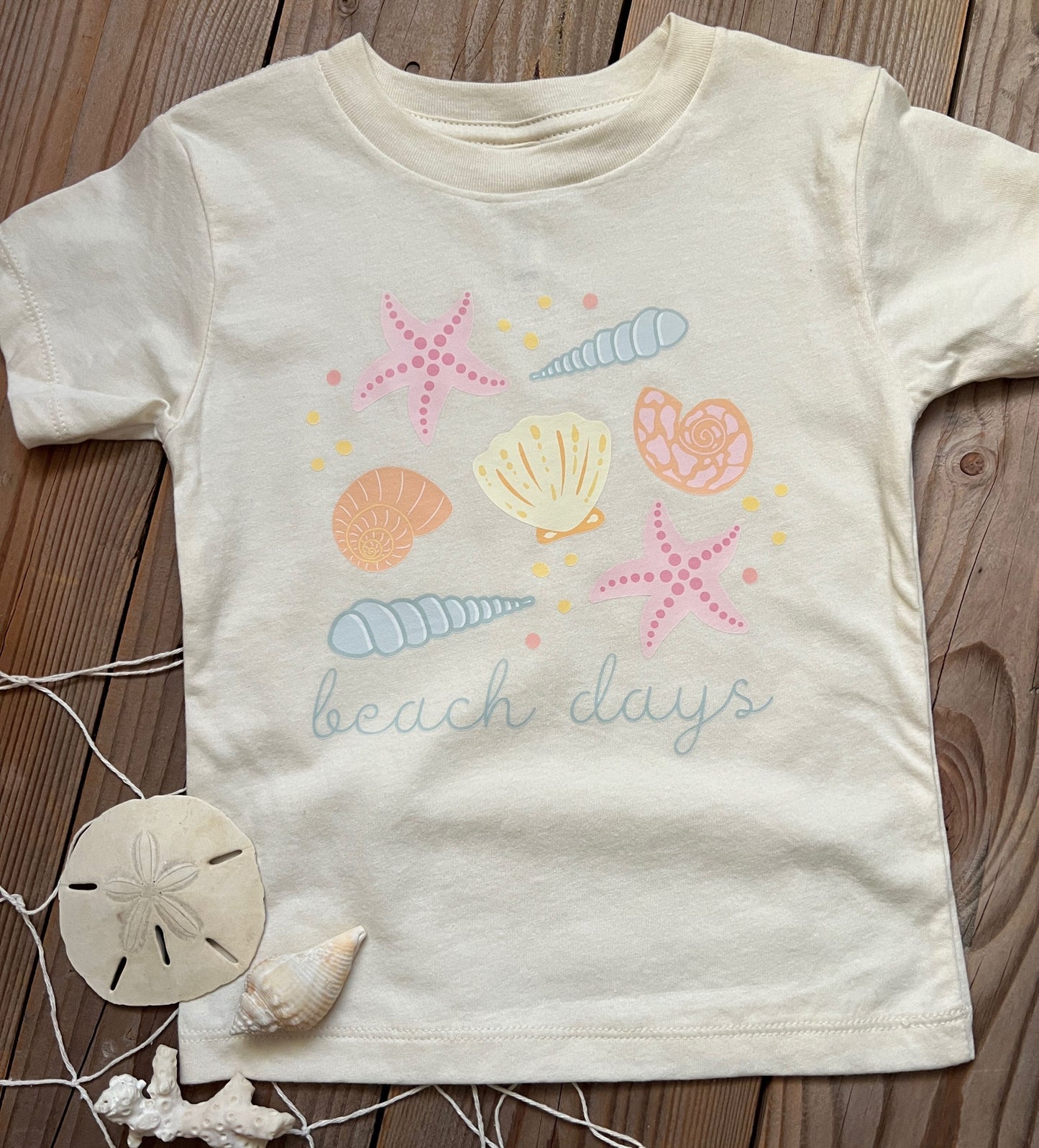 Girl's 'Beach Days' t-shirt