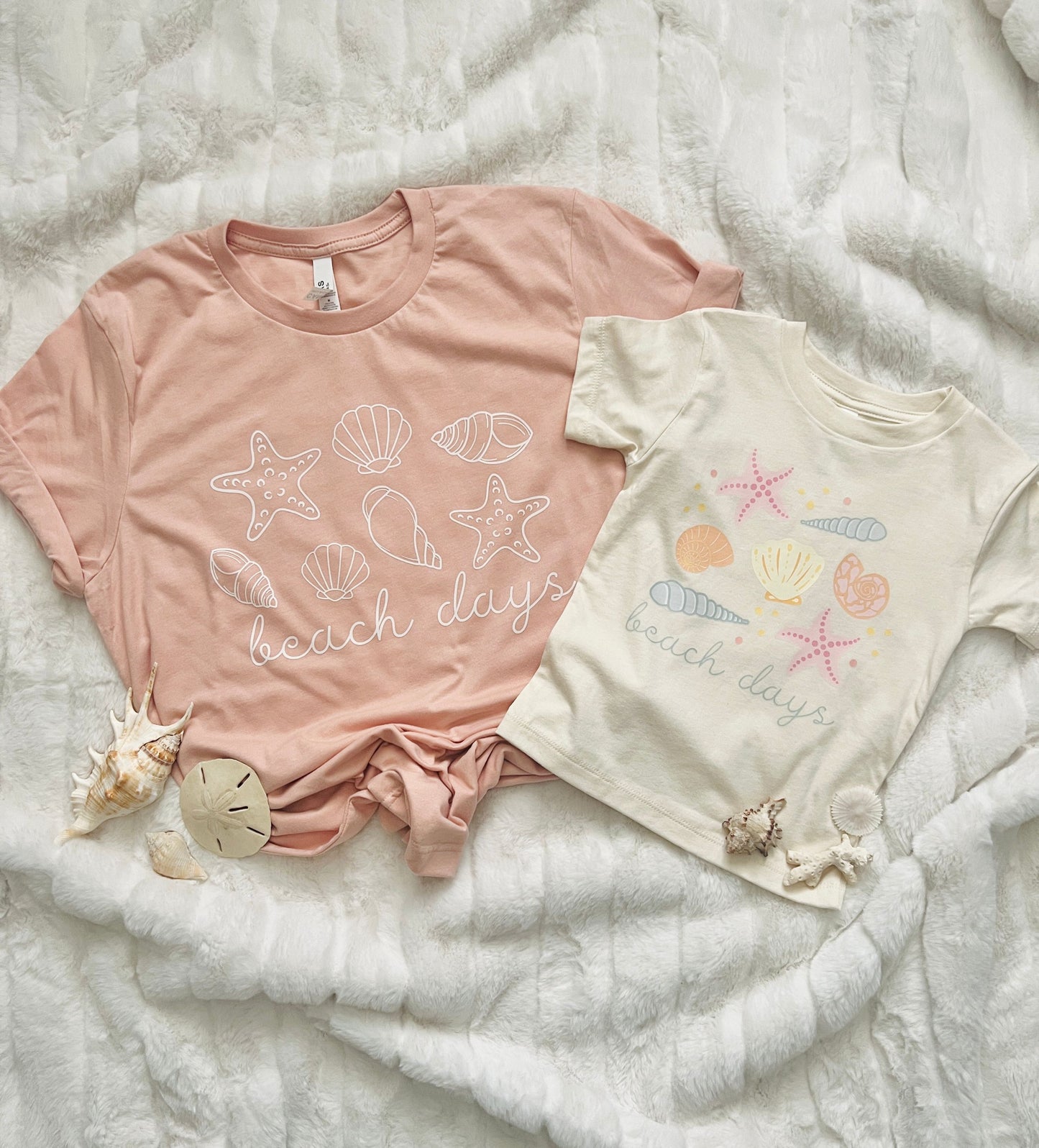 Girl's 'Beach Days' t-shirt