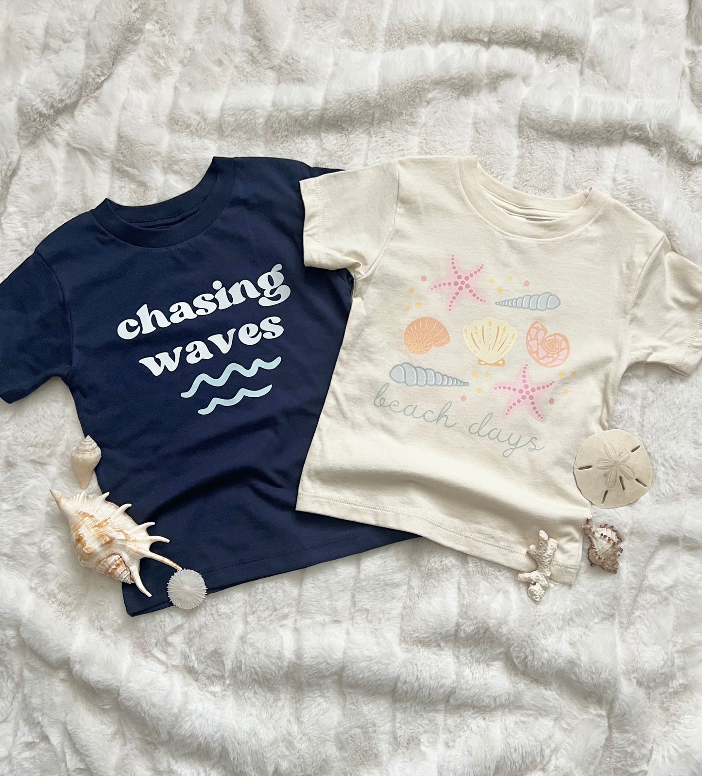 Chasing Waves, boy's beach shirt