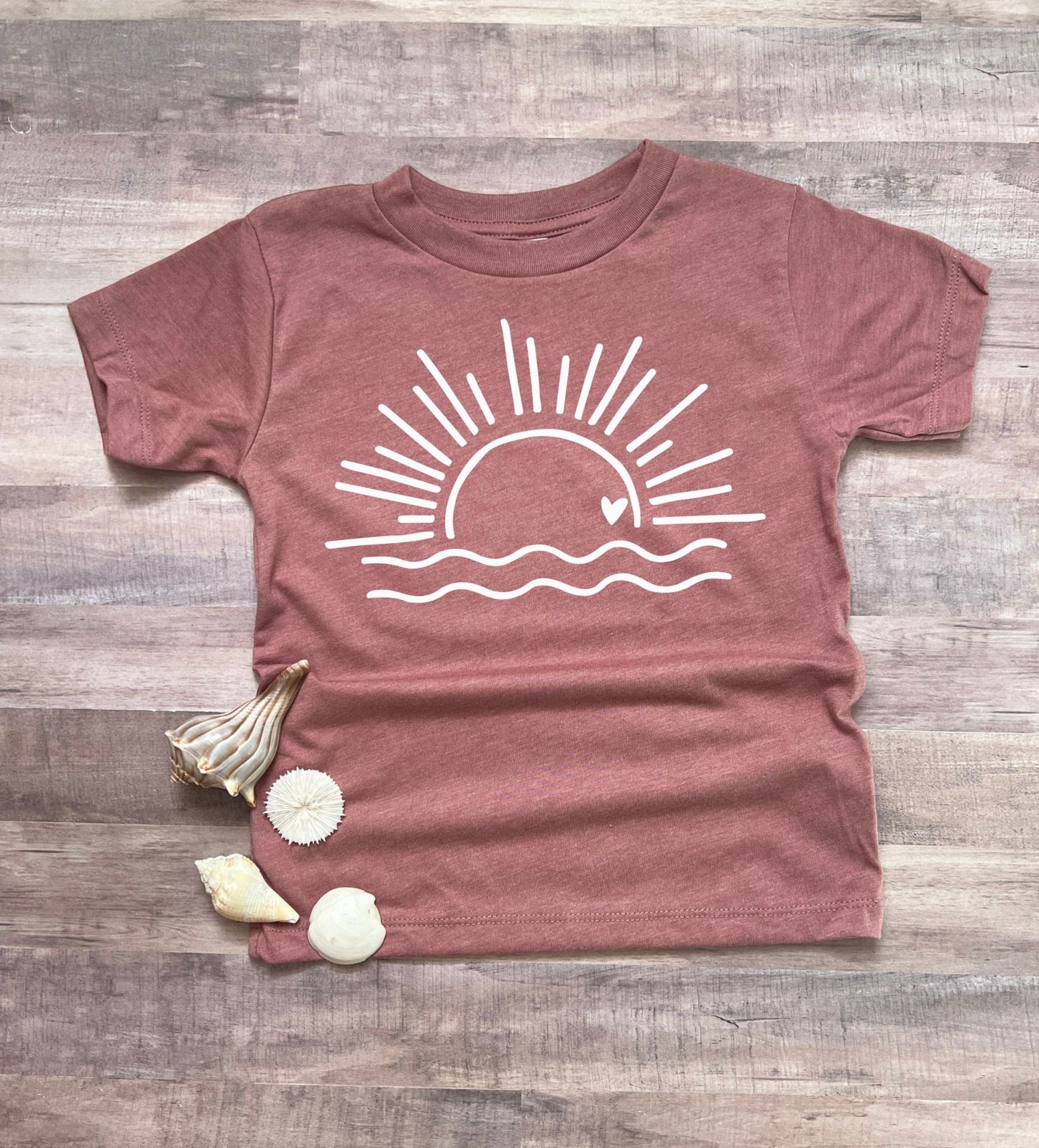 Kids sunshine and waves t-shirt