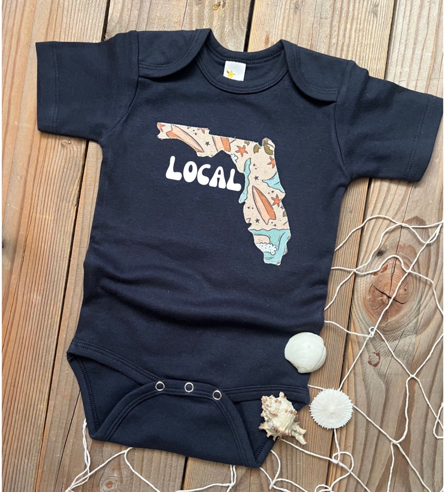 Florida 'Local' baby boy bodysuit