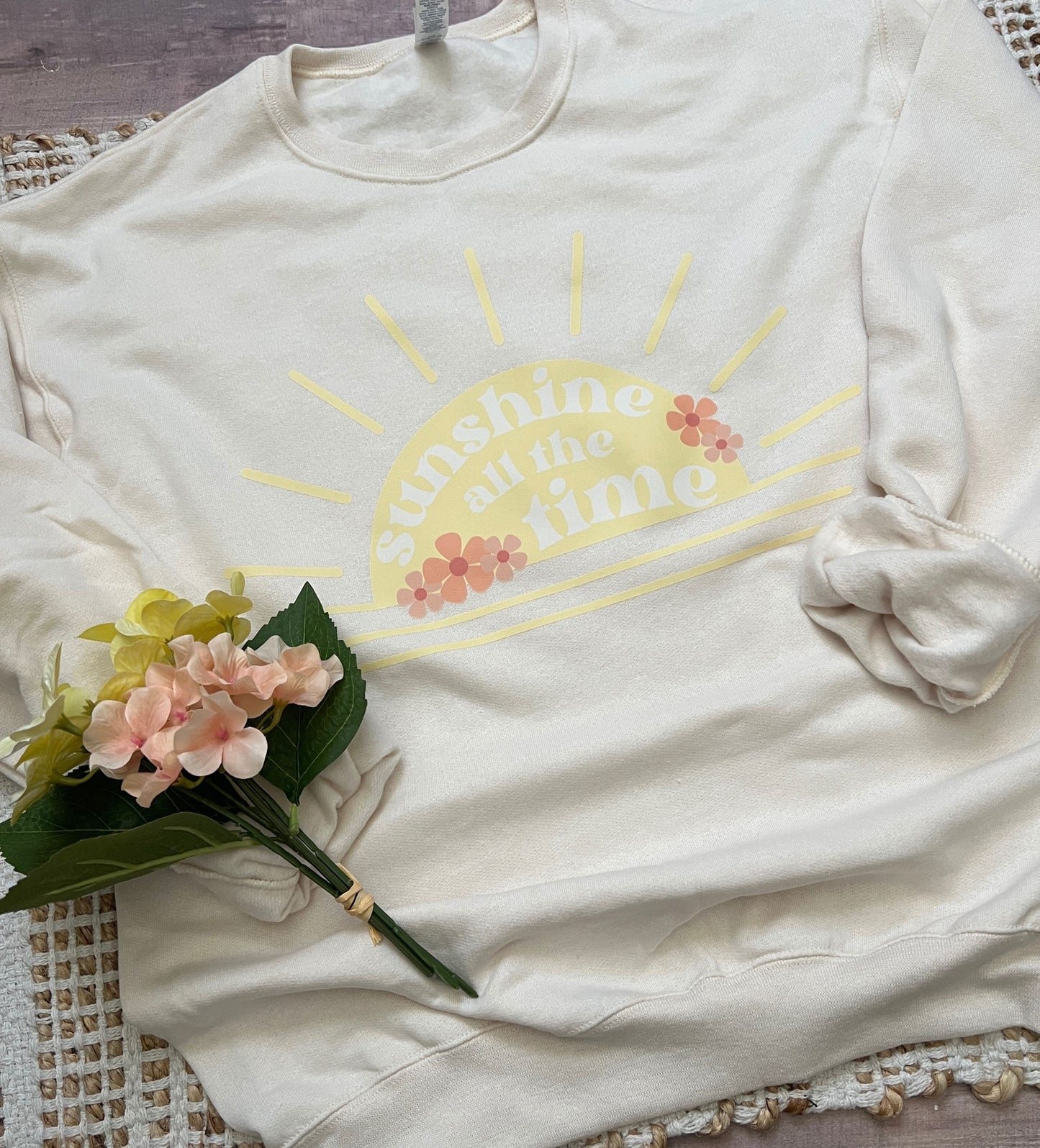 Sunshine all the Time crewneck sweatshirt