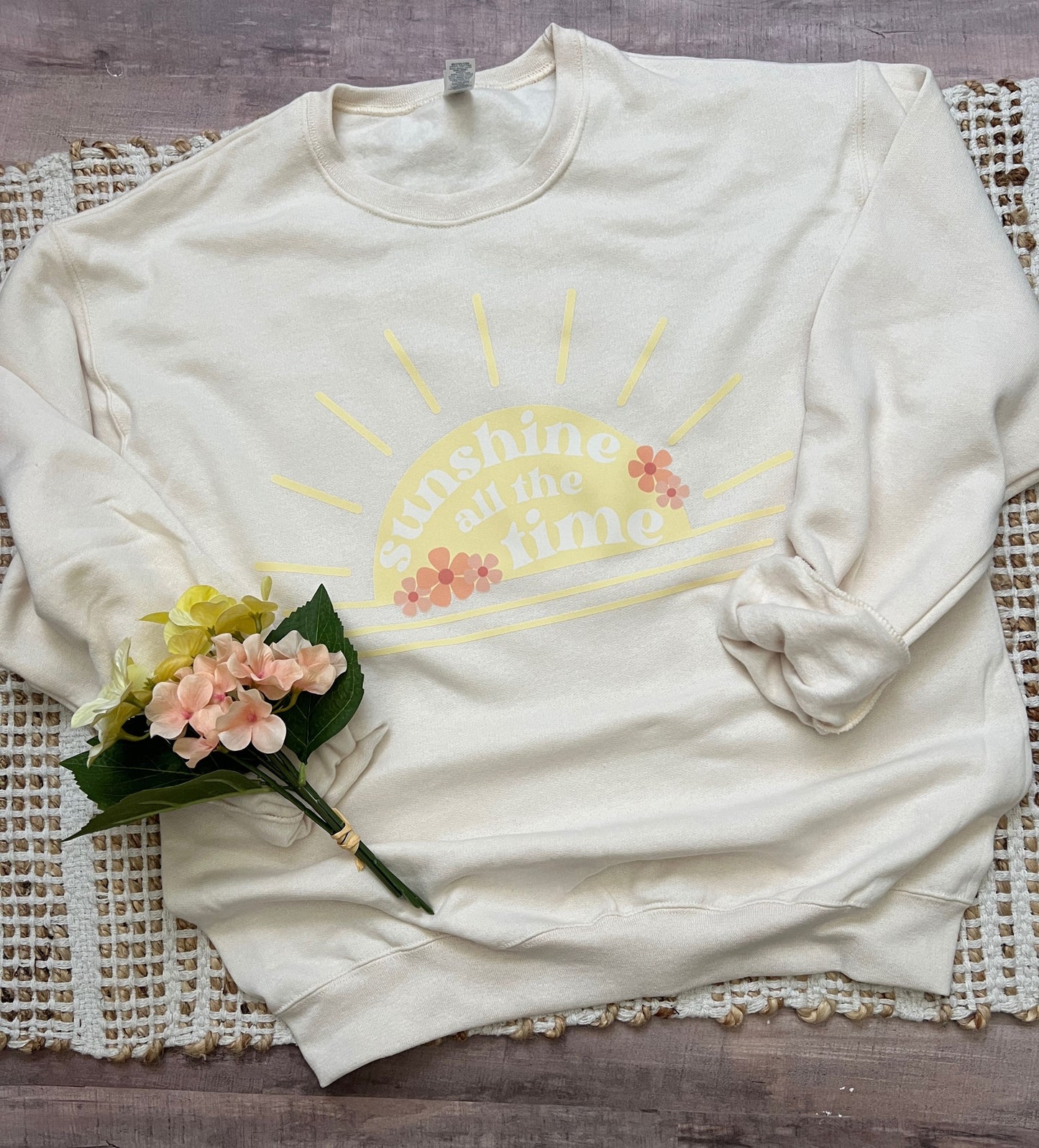 Sunshine all the Time crewneck sweatshirt