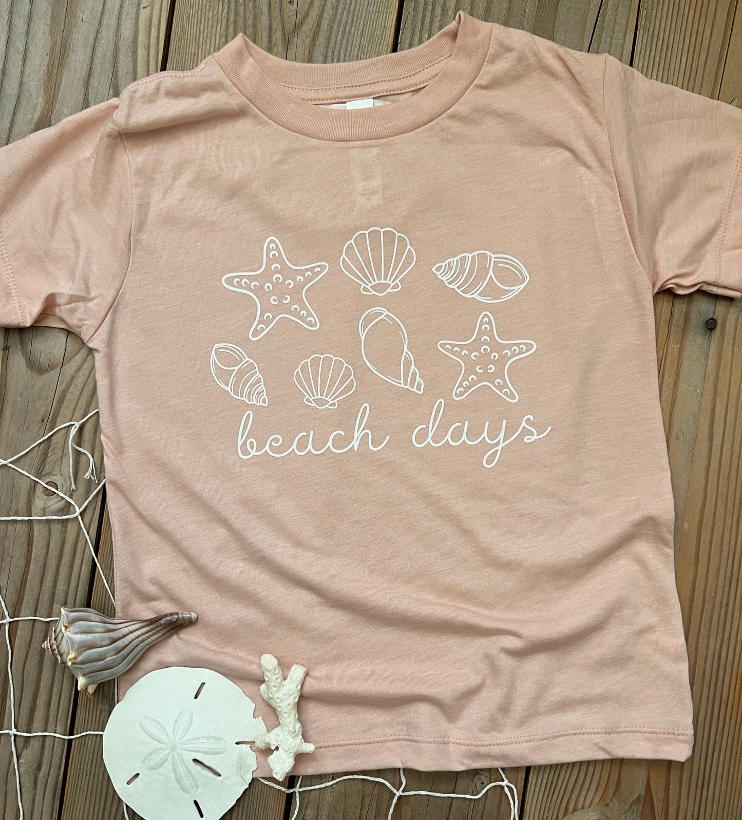 Girl's 'Beach Days' t-shirt