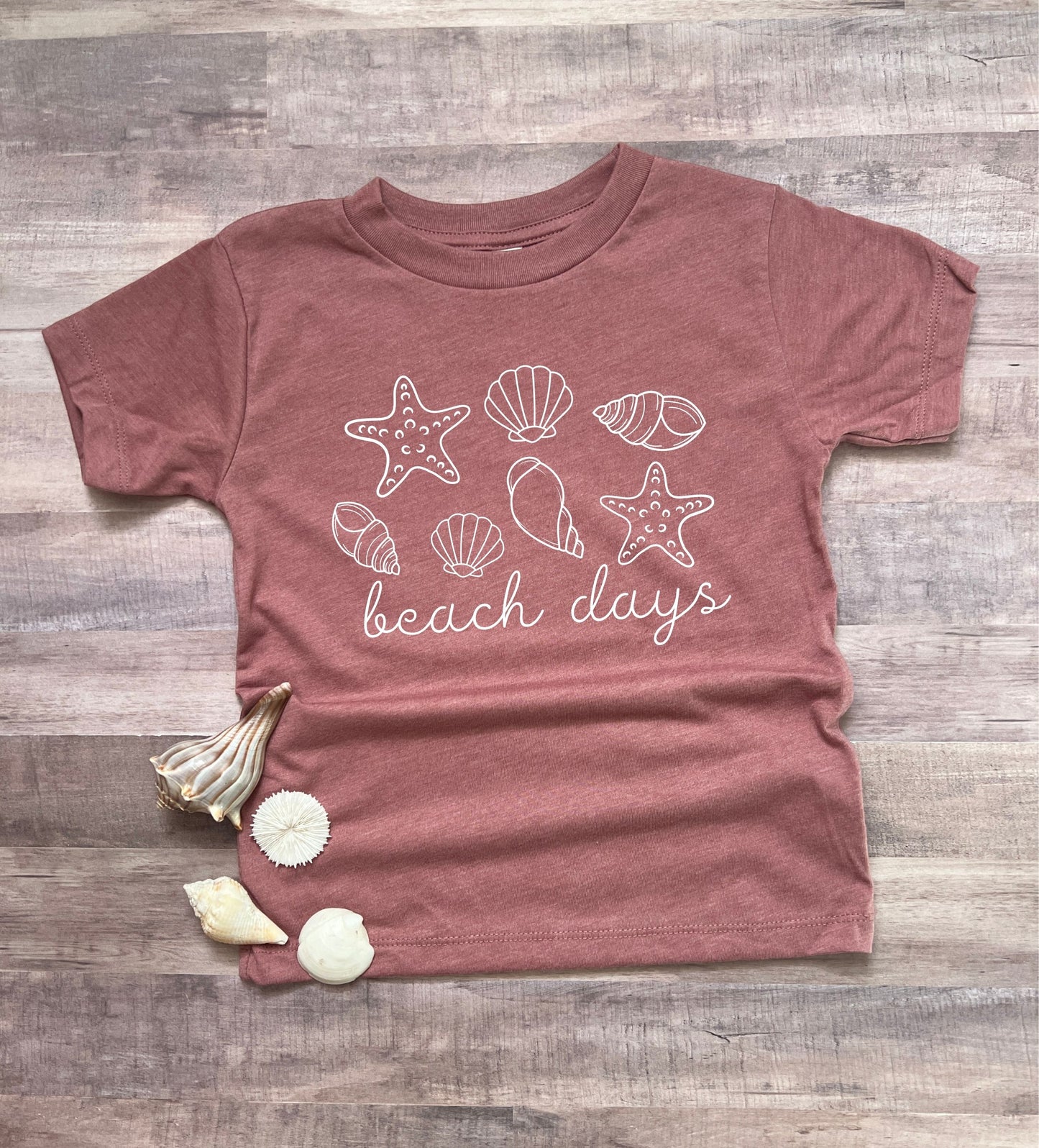 Girl's 'Beach Days' t-shirt