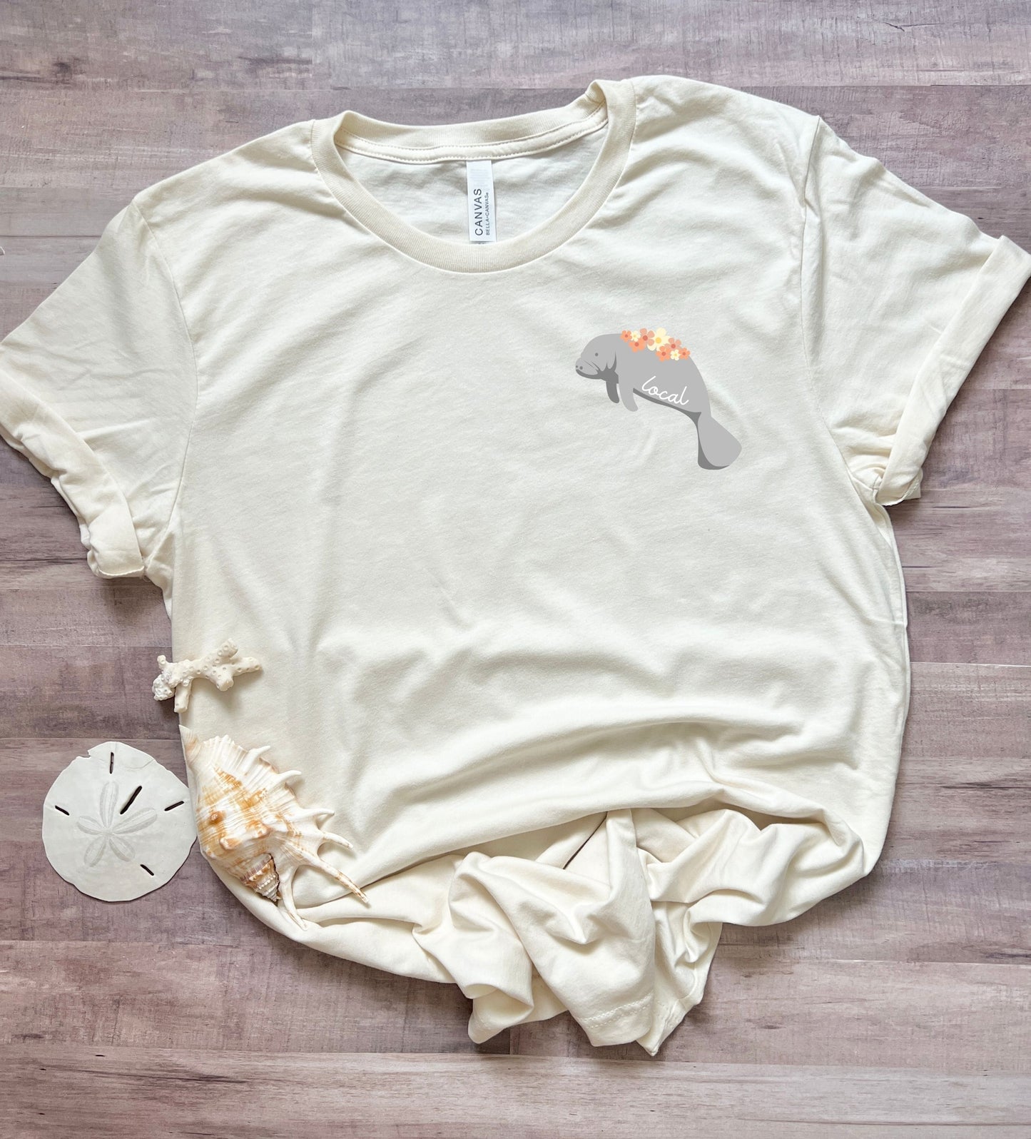 'Local' manatee t-shirt