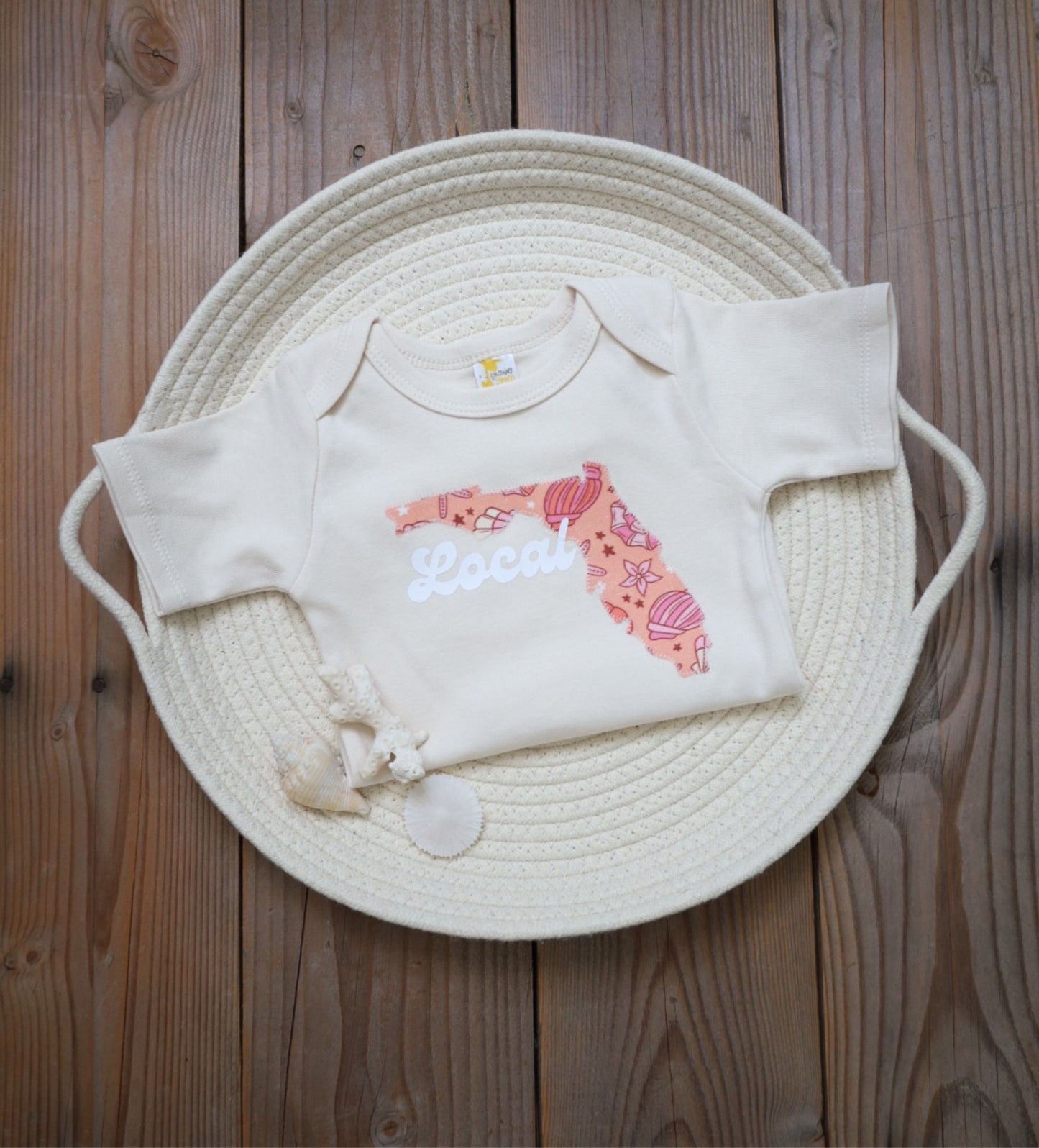 Florida 'Local' baby girl bodysuit