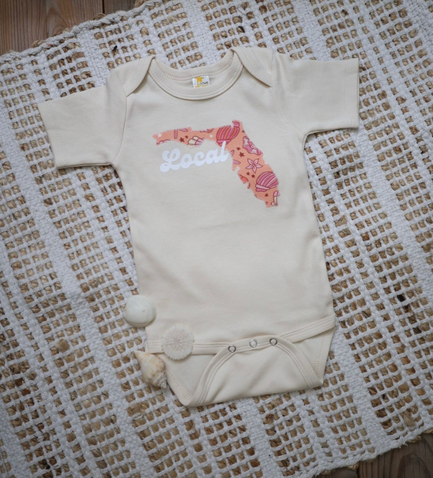 Florida 'Local' baby girl bodysuit