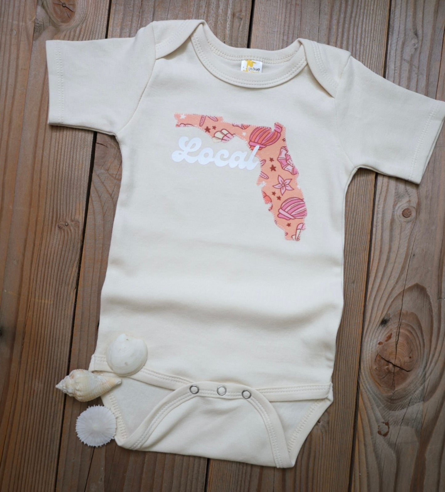 Florida 'Local' baby girl bodysuit