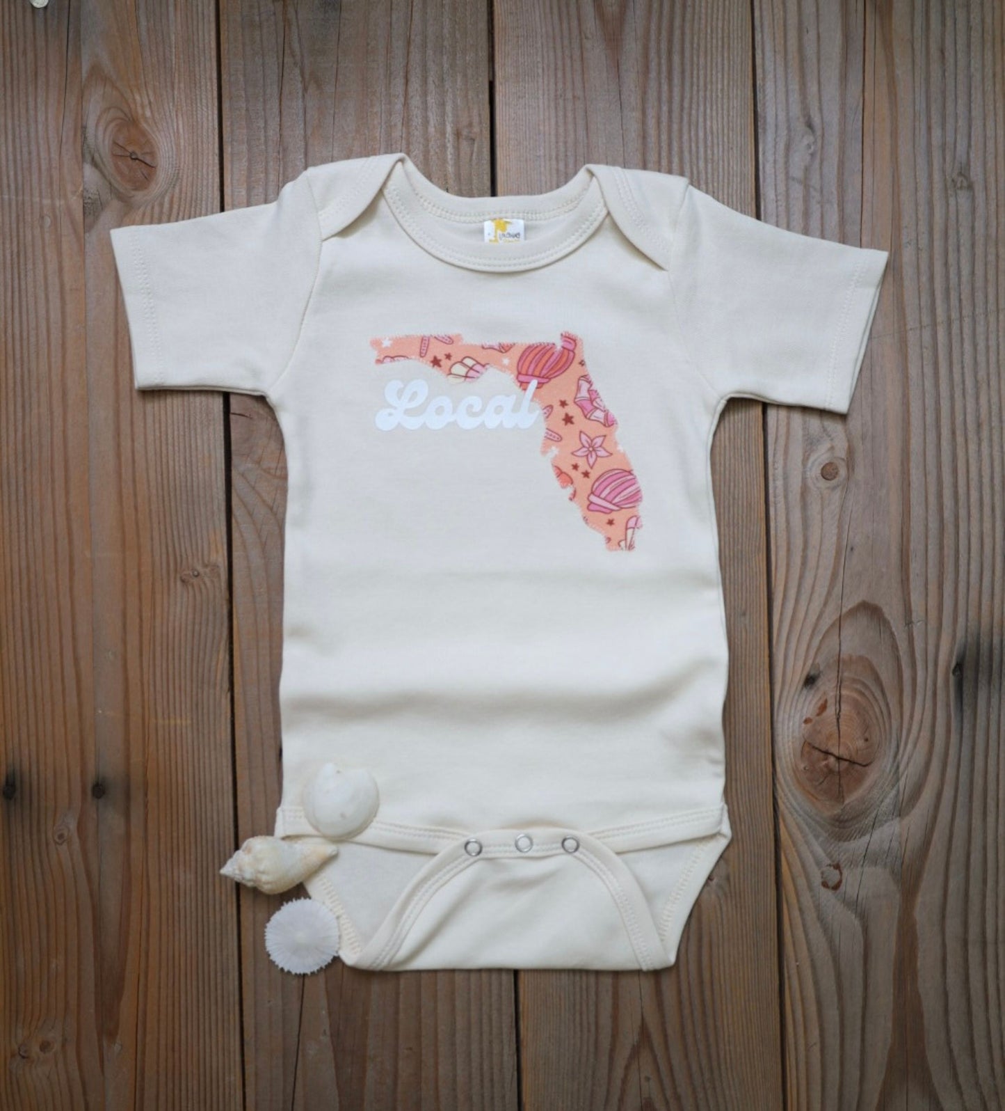 Florida 'Local' baby girl bodysuit