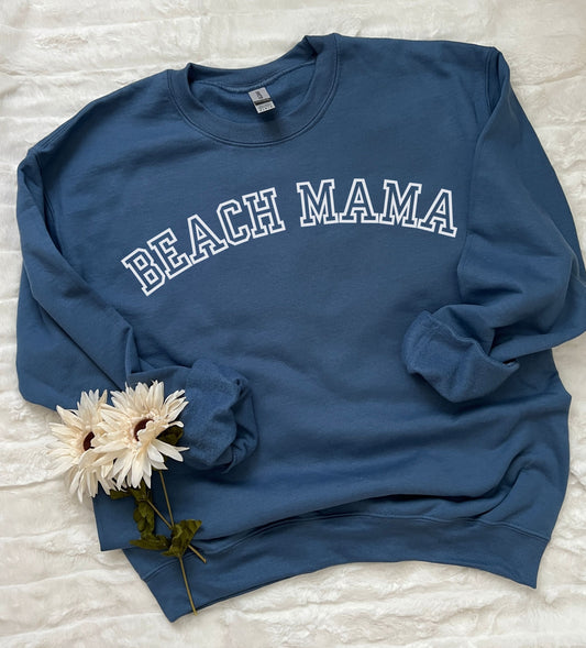 Beach Mama crewneck sweatshirt