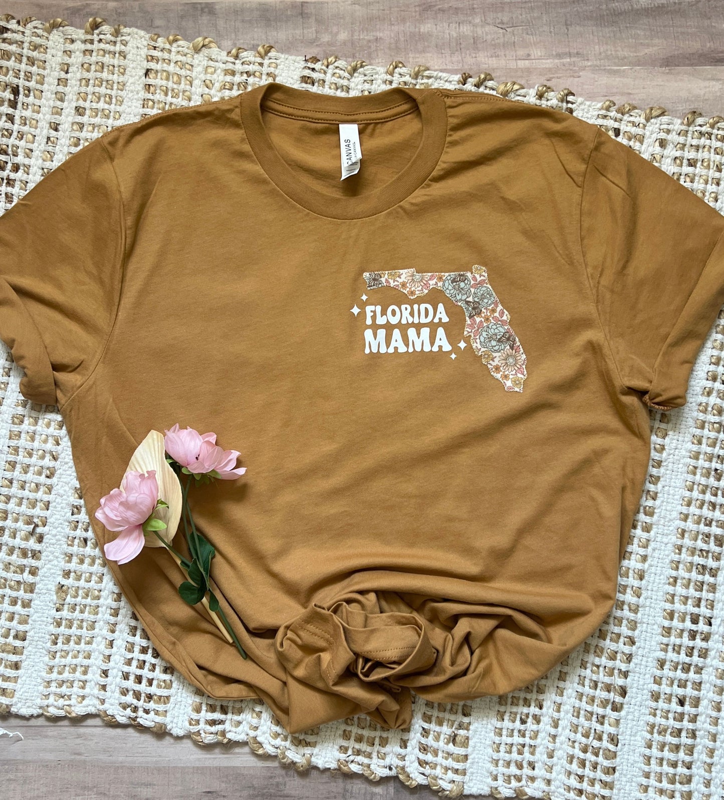 Florida Mama floral t-shirt