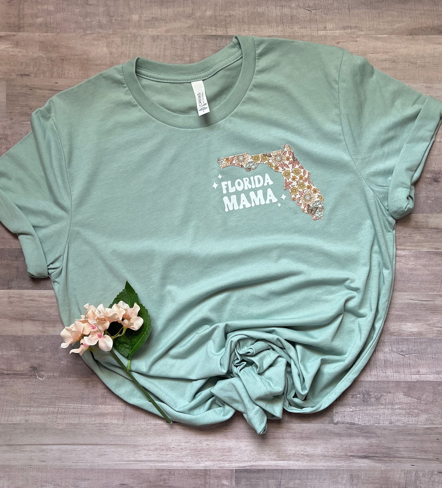 Florida Mama floral t-shirt