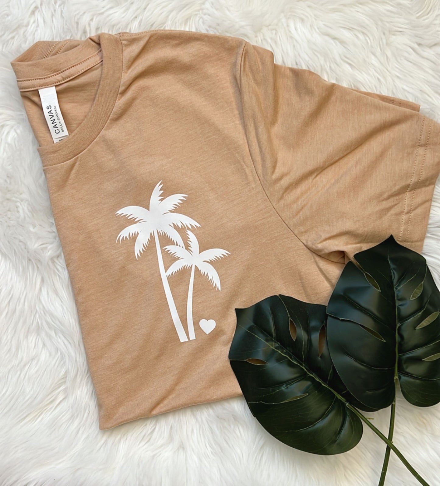 Palm tree women's t-shirt