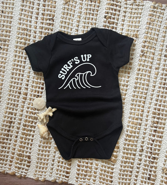 'Surf's Up' baby boy bodysuit