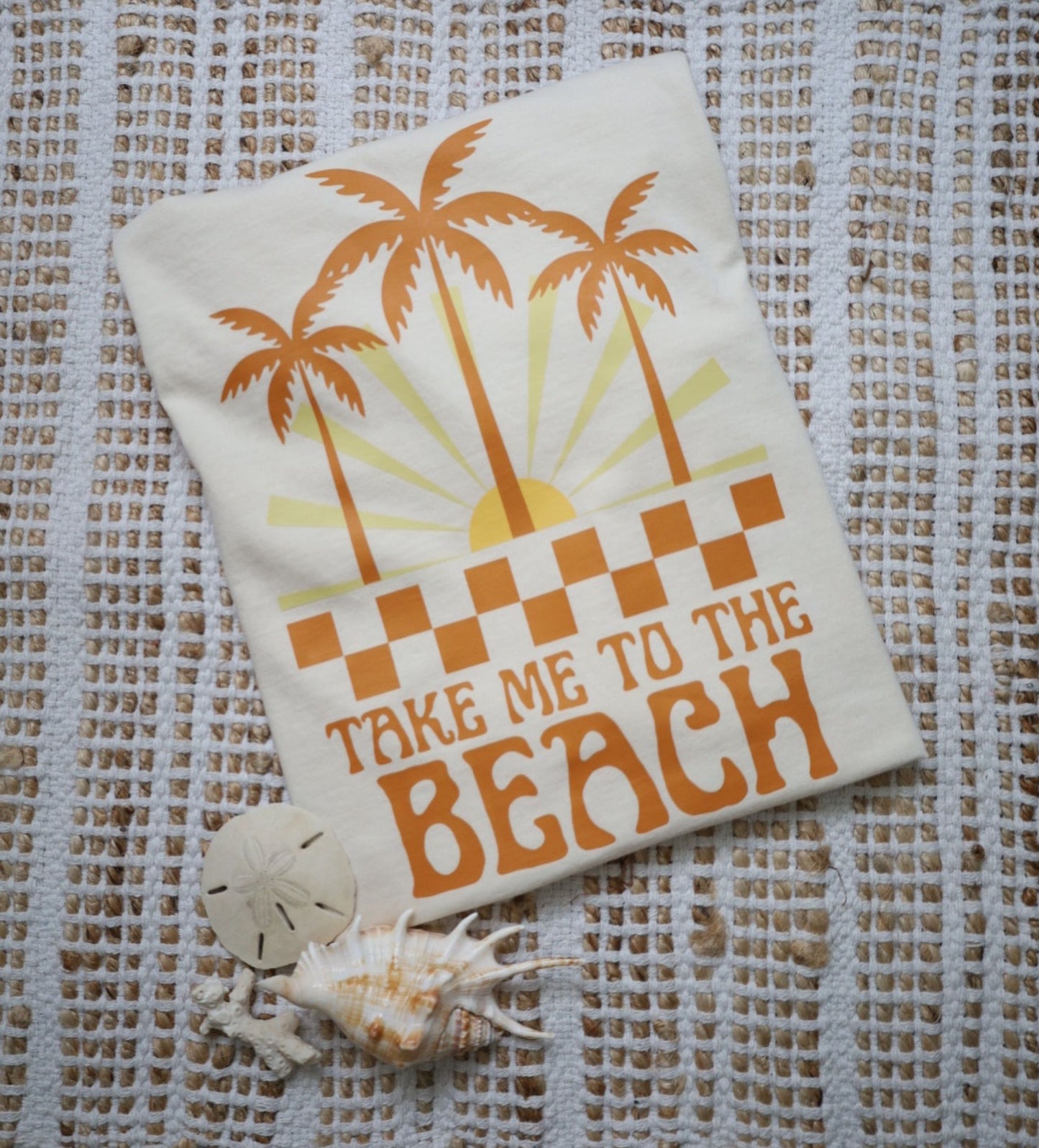 'Take me to the Beach' oversized  t-shirt