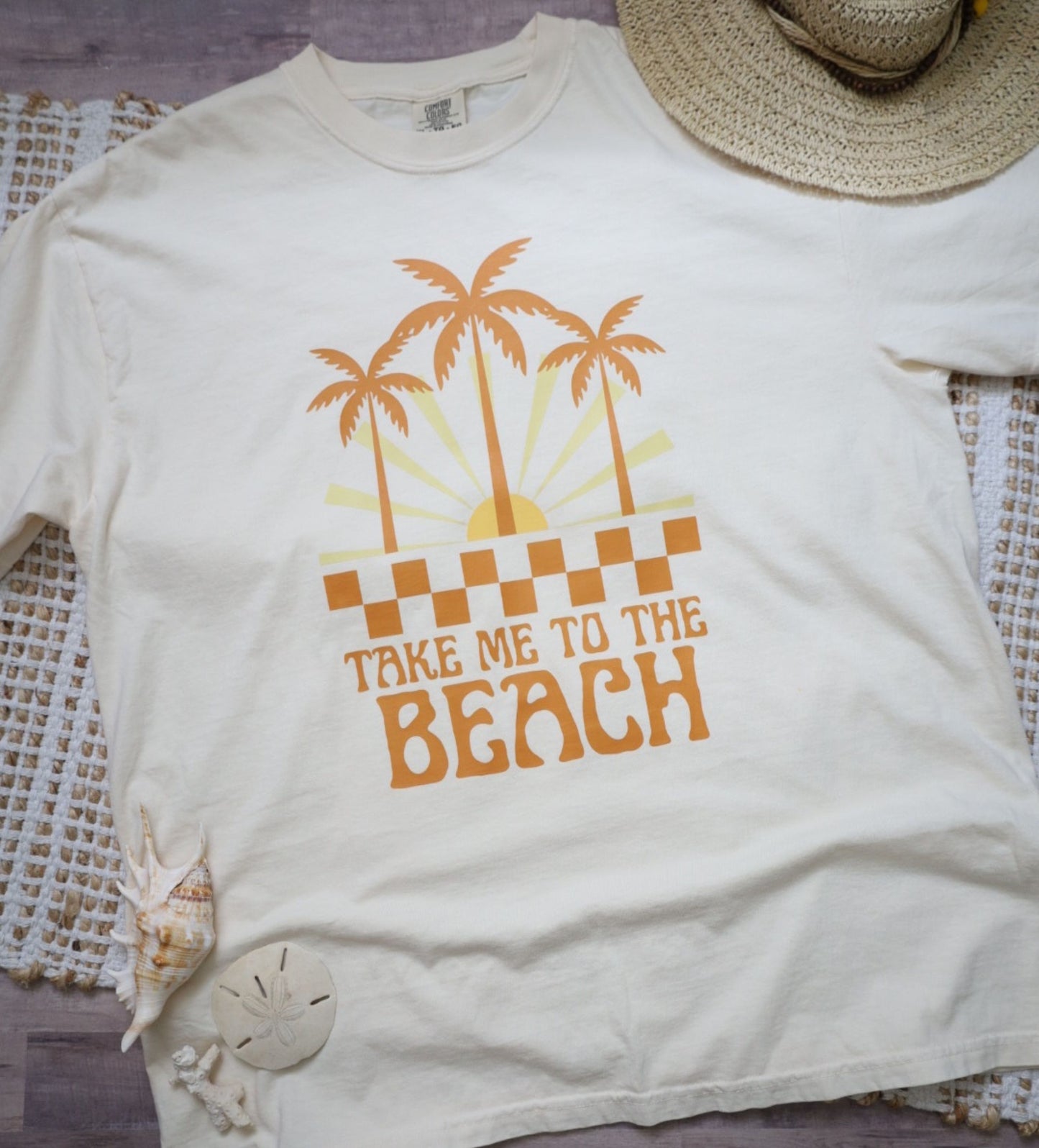 'Take me to the Beach' oversized  t-shirt